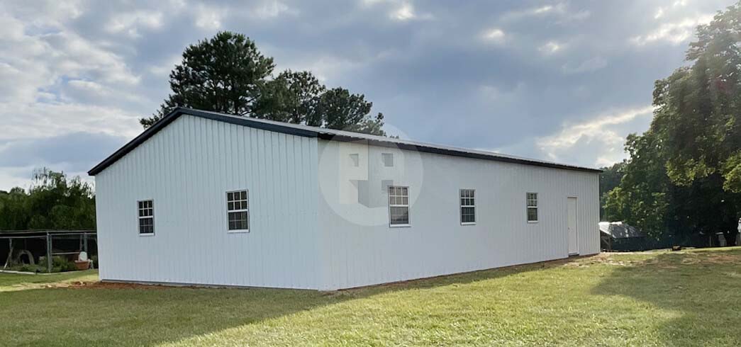 Showing metal building structures engineered for reliability and functional performance