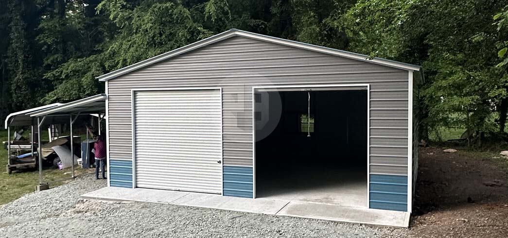 Highlighting durable metal buildings built for multipurpose residential or commercial needs