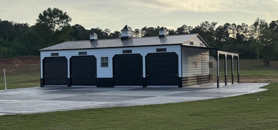 Durable metal building and structure options available in Charlotte NC
